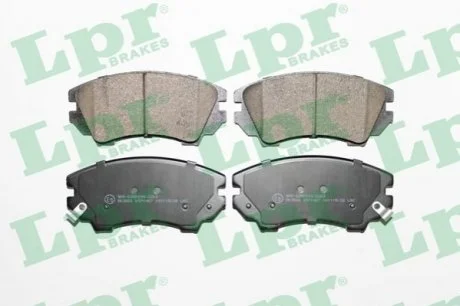 Комплект тормозных колодок из 4 шт. дисков LPR 05P1467