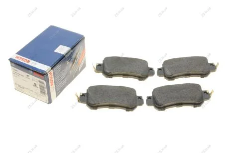 Комплект гальмівних колодок з 4 шт. дисків Bosch 0986495368