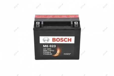 Мотоциклетна акумуляторна батарея Bosch 0092M60230 (фото 1)
