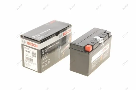 Акумулятор 6,5Ah-12v (FA119) (150х66х93),L,EN90 Bosch 0986FA1190