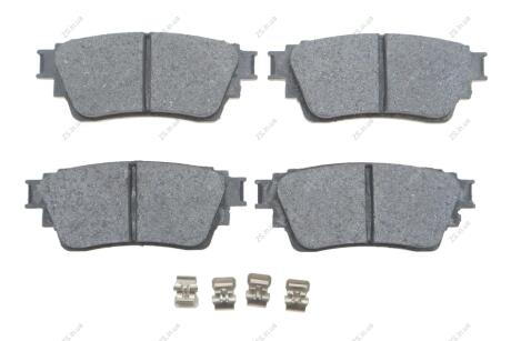 Комплект тормозных колодок из 4 шт. дисков Bosch 0986460008