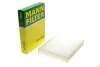 Воздушный фильтр салона MANN-FILTER CU 27009 (фото 1)
