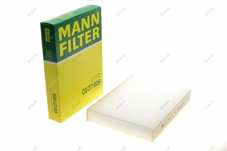 Повітряний фільтр салону MANN-FILTER CU 27009 (фото 1)