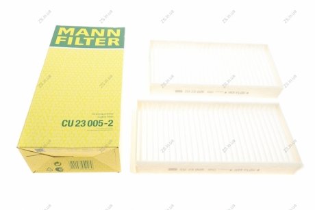 Повітряний фільтр салону MANN-FILTER CU 23005-2