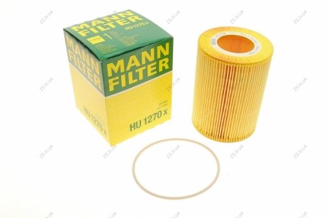 Фільтр оливи MANN-FILTER HU 1270X (фото 1)