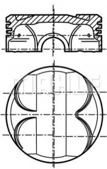 Поршень Knecht/Mahle 081PI00111001 (фото 1)