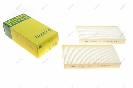 Фильтр салона MANN-FILTER CU 2327-2