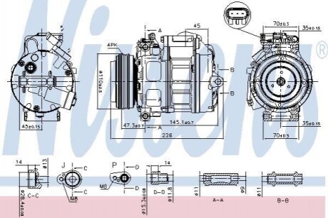 Компресор кондиціонера Nissens 890329