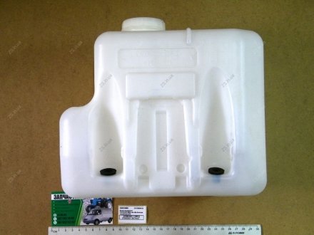 Бачок омивача нов. зрз. ВАЗ 2123,2101,3302 2 мотора 5,2 л (голий, без моторчика) Газель, ВАЗ ZS 21213-5208102-0052 (фото 1)