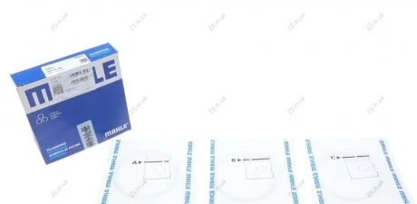 Комплект поршневых колец из 3 шт.. Knecht/Mahle 082 67 N0