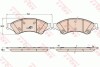 Комплект гальмівних колодок з 4 шт. дисків TRW GDB2005 (фото 1)