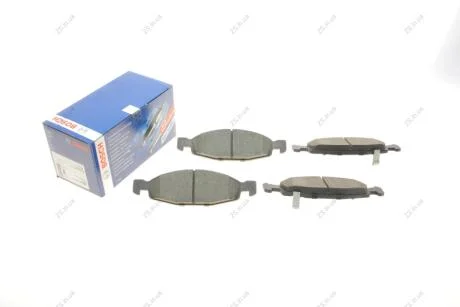 Комплект тормозных колодок из 4 шт. дисков Bosch 0986424666