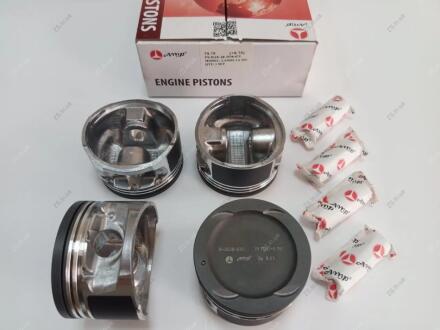 К-т поршней с пальцами AMP_PX-DAE-4A-3538-075-2 Lan1.6 d.79,75(+0.75мм/4шт) анод AMP PX-DAE-4A-3538-075-2