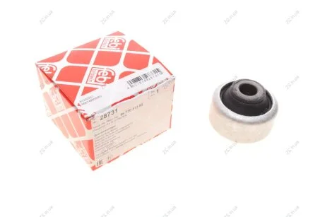 Сайлентблок рычага CITROEN C3, PEUGEOT 207,208 06-перед. мост перед (Выр-во FEBI) FEBI BILSTEIN 28731