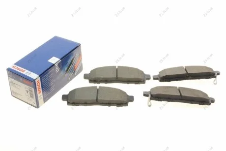 Комплект гальмівних колодок з 4 шт. дисків Bosch 0986494673