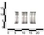 Вкладыш ЗИЛ (0,50) шатунный, к-т ASR EB430001(0,50) (фото 2)