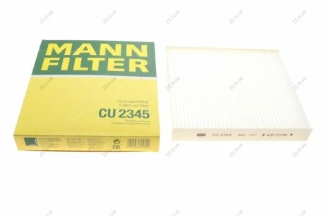 Повітряний фільтр салону MANN-FILTER CU 2345