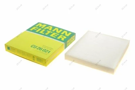 Воздушный фильтр салона MANN-FILTER CU 26021