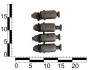 Втулка різьбова ГАЗ 2401, 2410, 31029, 3110 (к-т 4 шт.) Pegas 3110-2904061-P (фото 2)