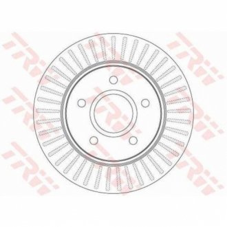 Диск тормозной TRW DF6253S