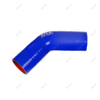 Патрубок радиатора УРАЛ верхний (силикон) D=60, L= 130/130 мм, угол 135° (S.I.L.A. AC) S.I.L.A. 4320-1303010