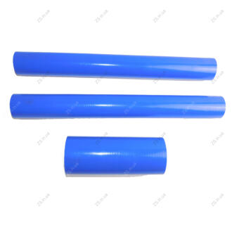 Патрубок радіатора СуперМАЗ (комплект 3 шт) силікон (S.I.L.A. AC) S.I.L.A. 6422-1303000