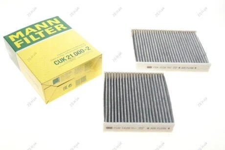 Повітряний фільтр салону MANN-FILTER CUK 21000-2