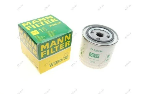 Фільтр олії MANN-FILTER W 920/38