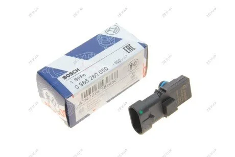 Датчик давления наддува Bosch 0986280650