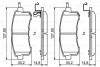 Гальмівні колодки Bosch 0986494778 (фото 1)