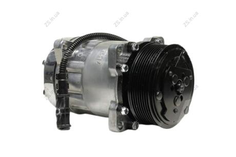 Фото 1 - компрессор кондиционера в сборе CLAAS, New Holland (со шкивом)) Cametet 32655-55 Компрессор кондиционера в сборе CLAAS, New Holland (со шкивом)) Cametet 32655-55 (фото 1)