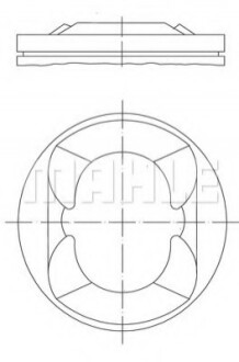 Поршень Knecht/Mahle 081PI00110000