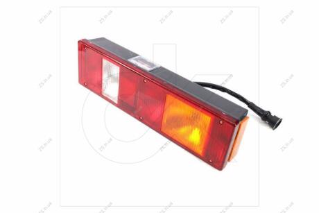 Фонарь МАЗ, КАМАЗ (ЕВРО) задн. левый с задн. располож. разъема 24В <> ДК 7472.3716-3