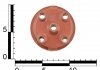Кришка розподільника запалювання ГАЗ 2401, 2410, 31029, 3110, 3302, 2705 ASR DI360005 (фото 2)