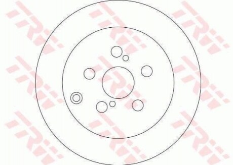 Диск гальмівний TRW DF4417
