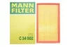 Фільтр забору повітря MANN-FILTER C 34002 (фото 2)