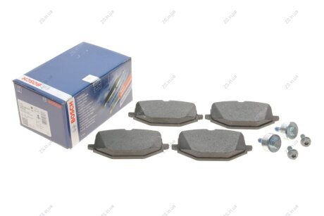 Комплект гальмівних колодок з 4 шт. дисків Bosch 0986460023
