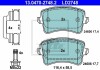 Комплект гальмівних колодок з 4 шт. дисків ATE 13.0470-2748.2 (фото 1)