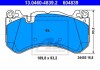 Комплект гальмівних колодок з 4 шт. дисків ATE 13.0460-4839.2 (фото 1)