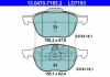 Гальмівні колодки Ceramic ATE 13.0470-7193.2 (фото 1)