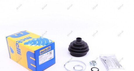 Ремонтный комплект пыльника шарнира равных угловых скоростей с элементами монтажа. METELLI 13-0005