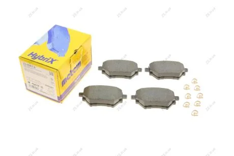 Комплект тормозных колодок из 4 шт. дисков METELLI 22-0987-0