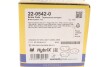 Комплект гальмівних колодок з 4 шт. дисків METELLI 22-0542-0 (фото 9)
