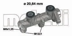 Циліндр гальмівний головний METELLI 05-0307