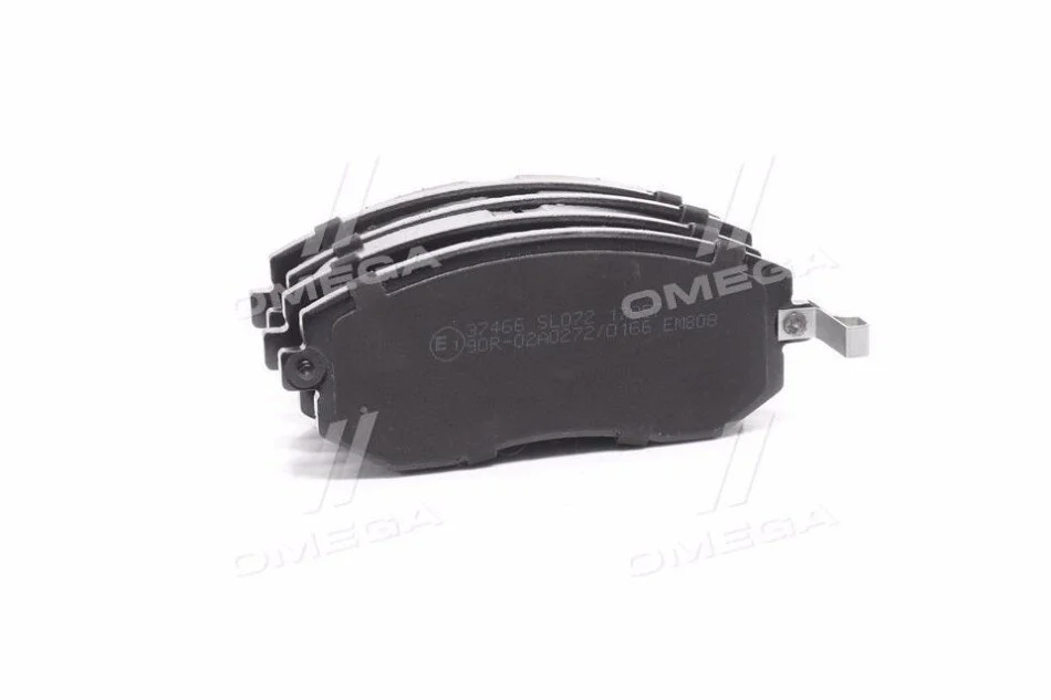 Колодка тормозов. диск. Forester/XV/BRZ/Impreza/Outback/Legacy/GT 86 (09-18) передн. (выр-во ABS) A.B.S. 37446 (фото 1)