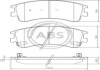 Колодка гальм. диск. MAZDA 6/6 SPORT/6 SPORTBREAK передн. (ABS) A.B.S. 37381 (фото 1)