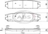 Колодка гальм. диск. CHEVROLET/OPEL CAPTIVA/ANTARA задн. (ABS) A.B.S. 37583 (фото 1)