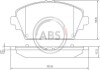 Колодка гальм. диск. HONDA/NISSAN ACCORD/PRIMERA передн. (ABS) A.B.S. 37205 (фото 1)