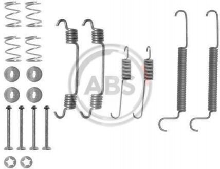 Монтажний к-кт гальм. колодок OPEL ASTRA, COMBO, ZAFIRA (ABS) A.B.S. 0766Q (фото 1)