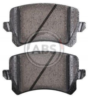 Колодка гальм. диск. AUDI Q3, VW PASSAT, TIGUAN задн. (ABS) A.B.S. 37739